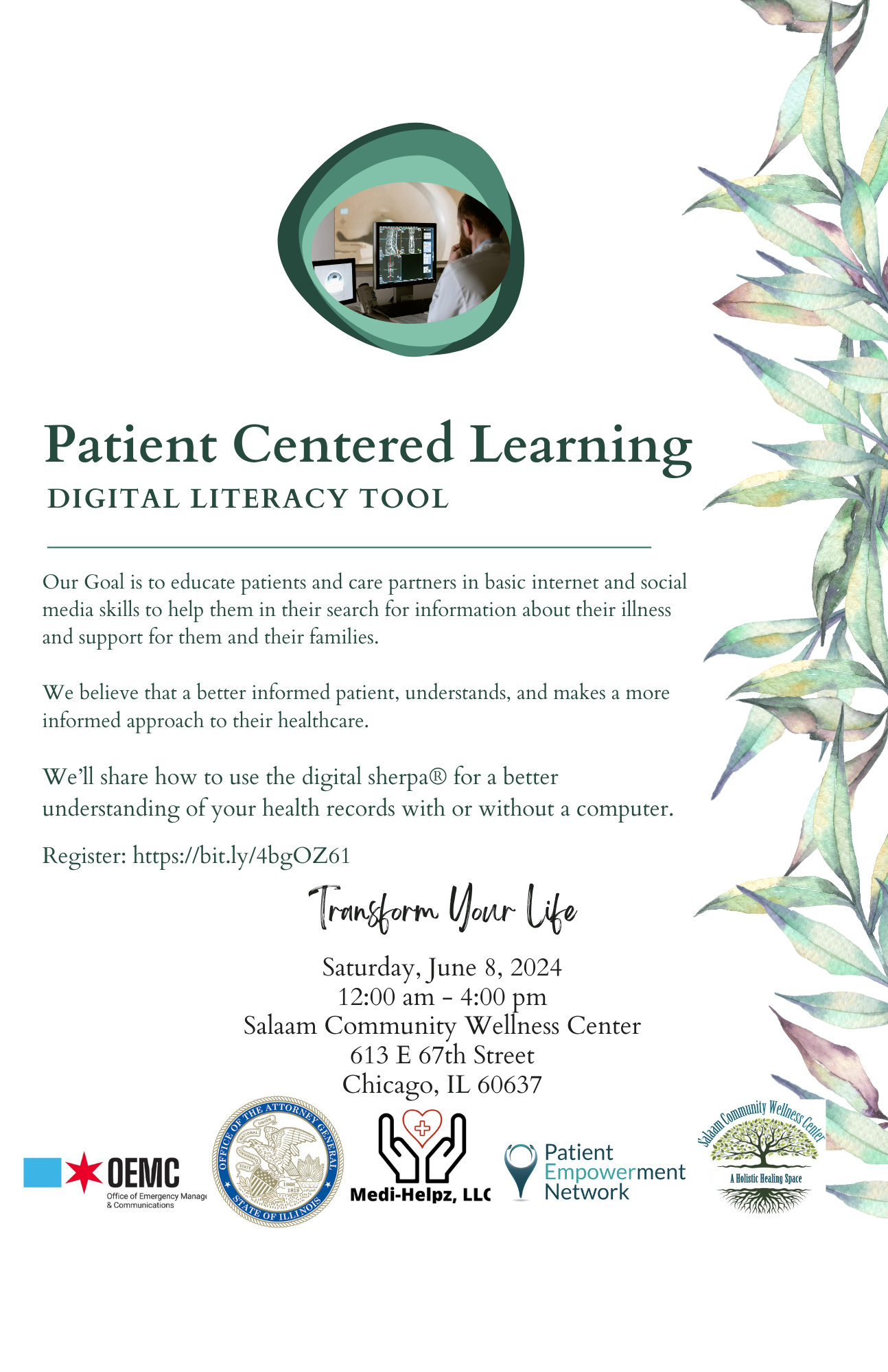 Patient Centered Learning Digital Literacy Tool - Medi-Helpz